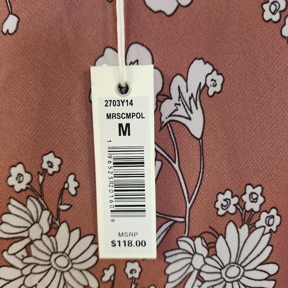 NWT Max Studio Floral MAXI Skirt Sz M - Picture 5 of 8